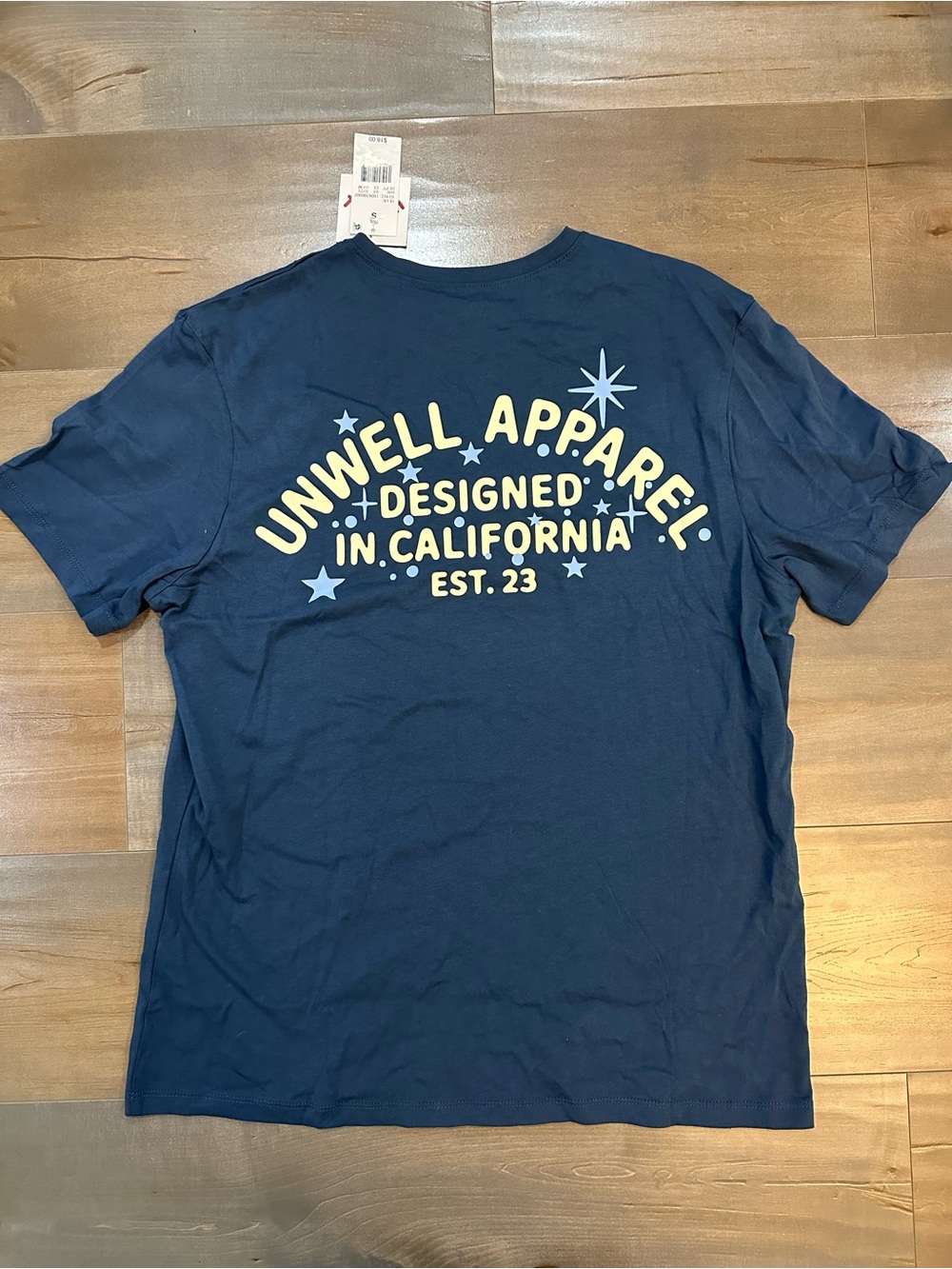 Unwell Apparel Women's Navy Graphic Tee - Short Sleeve